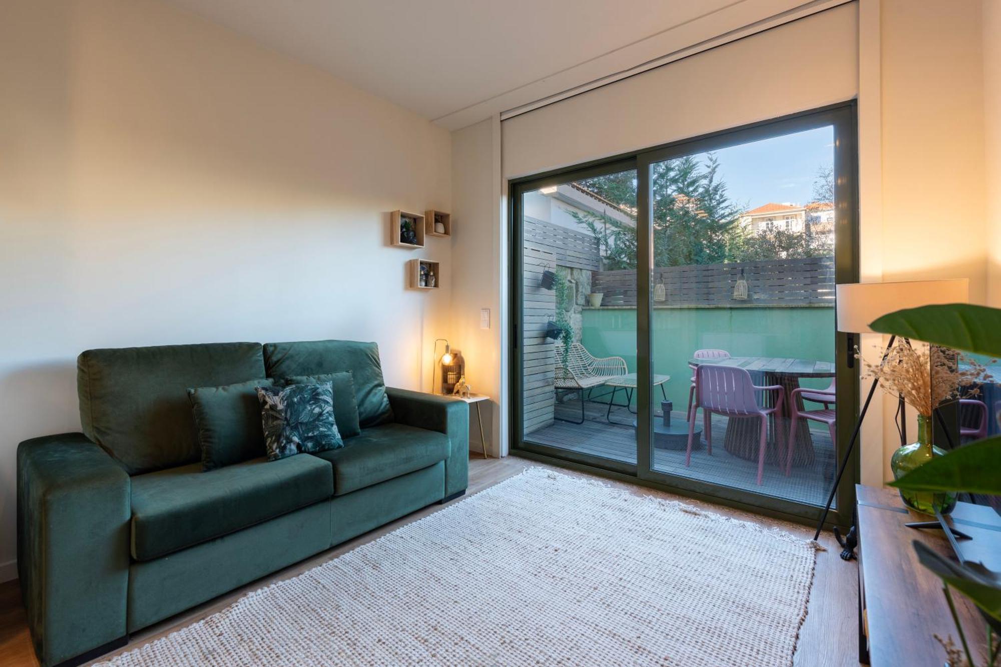 Exotic Flat With Shared Pool & Garden Lejlighed Porto Eksteriør billede