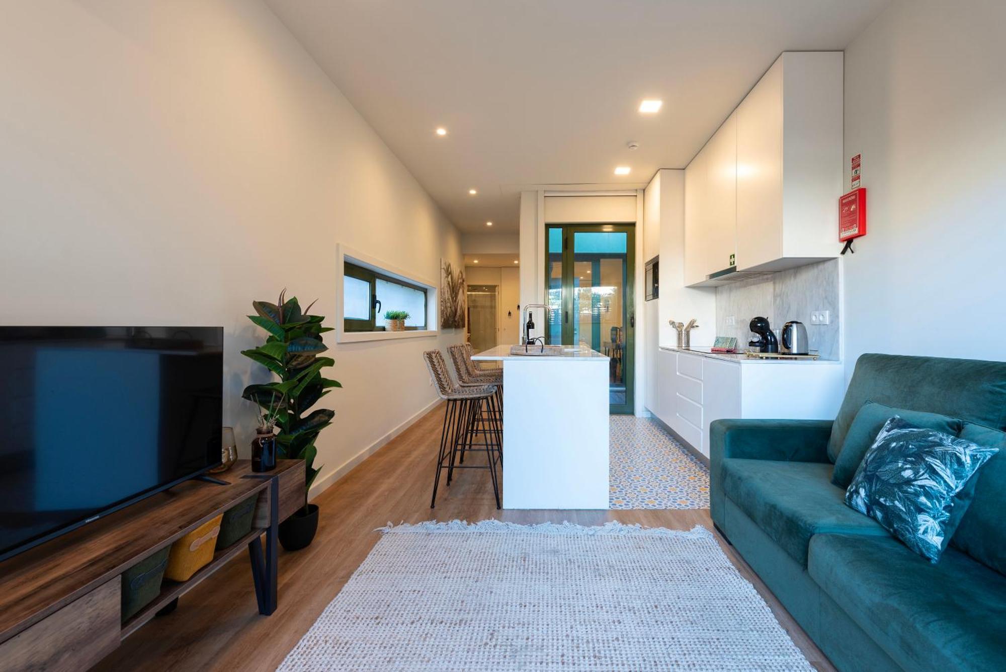 Exotic Flat With Shared Pool & Garden Lejlighed Porto Eksteriør billede