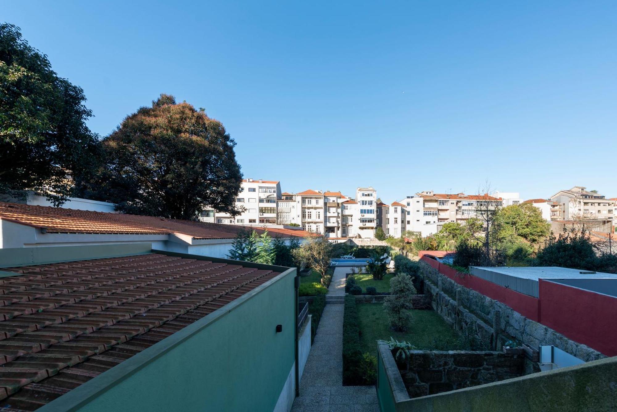 Exotic Flat With Shared Pool & Garden Lejlighed Porto Eksteriør billede