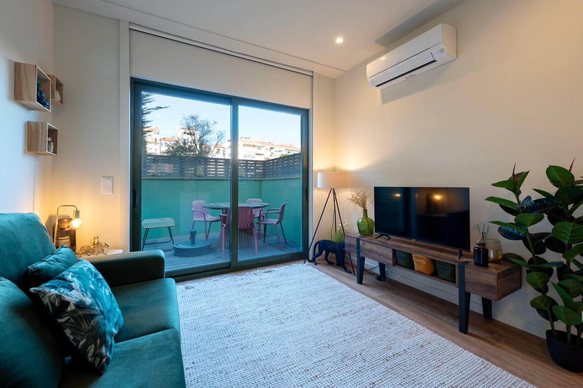 Exotic Flat With Shared Pool & Garden Lejlighed Porto Eksteriør billede